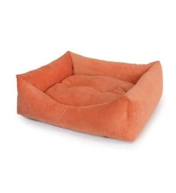 CAMON CUCCIA RETTANGOLARE SOFT VELVET ARANCIO CORALLO