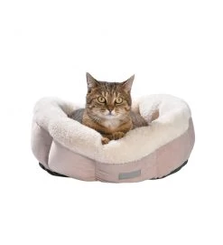 CROCI CUCCETTA TONDA BOHEME ROSA 50X50X15CM