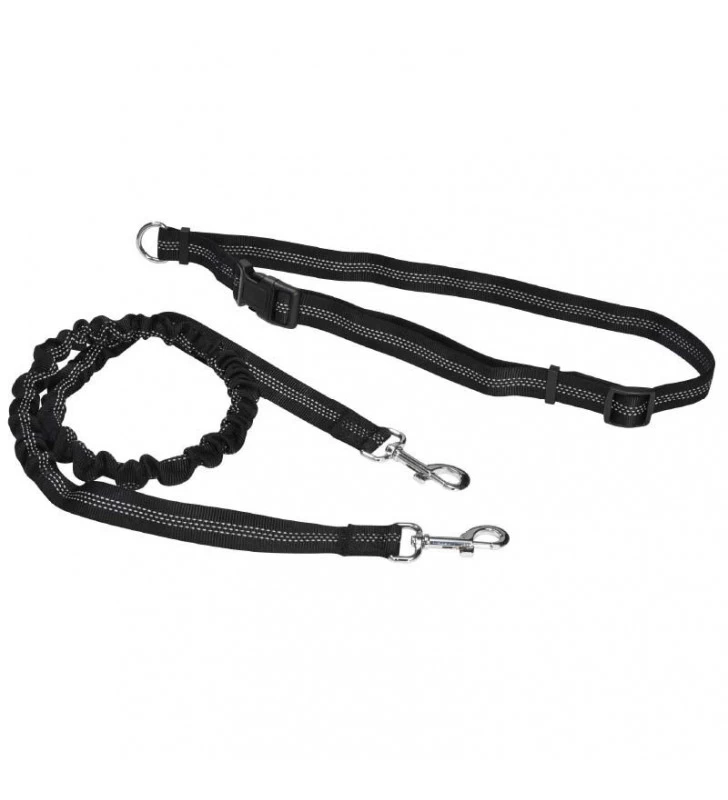 CROCI GUINZAGLIO CANE CON CINTURA DA CORSA