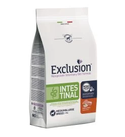 EXCLUSION DIET INTESTINAL MAIALE E RISO MEDIUM LARGE BREED