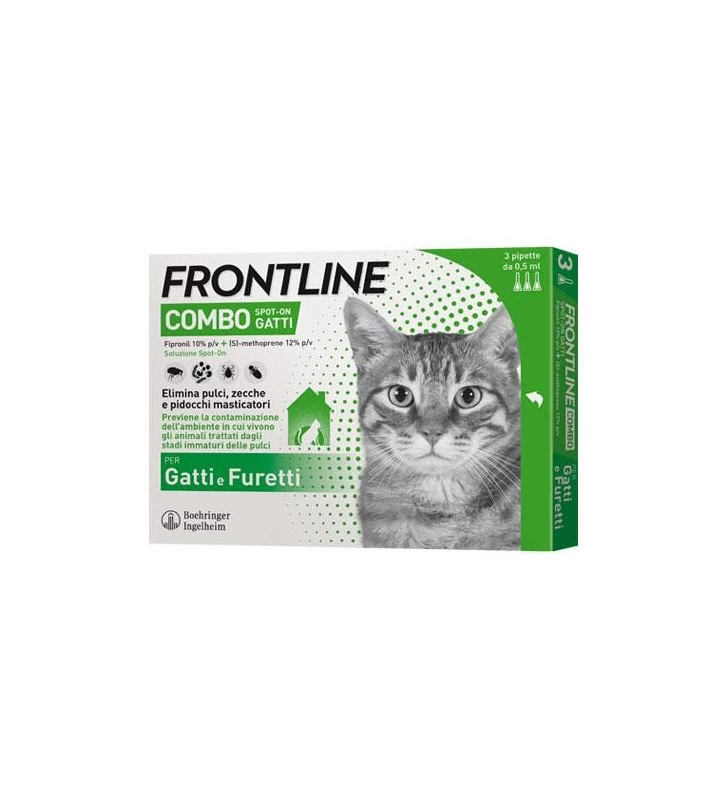 FRONTLINE COMBO GATTI E FURETTI 3 PIPETTE 5 FRONTLINE COMBO GATTI E FURETTI 3 PIPETTE - immagine 3