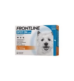 FRONTLINE SPOT ON 4 PIPETTE CANI 2-10KG -Negozio Di Animali frontline spot on 4 pipette cani 2 10kg 2