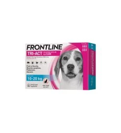 FRONTLINE TRI-ACT PER CANI 10-20KG 3 PIPETTE -Negozio Di Animali frontline tri act per cani 2 5kg 3 pipette 2