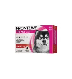 FRONTLINE TRI-ACT PER CANI 40-60KG 6 PIPETTE -Negozio Di Animali frontline tri act per cani 40 60kg 6 pipette 2