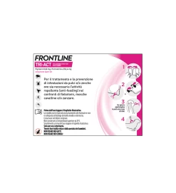 FRONTLINE TRI-ACT PER CANI 2-5KG 6 PIPETTE