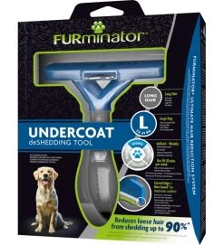 FURMINATOR SPAZZOLA UNDERCOAT L PER CANI DI GROSSA TAGLIA -Negozio Di Animali furminator spazzola undercoat l per cani di grossa taglia 3