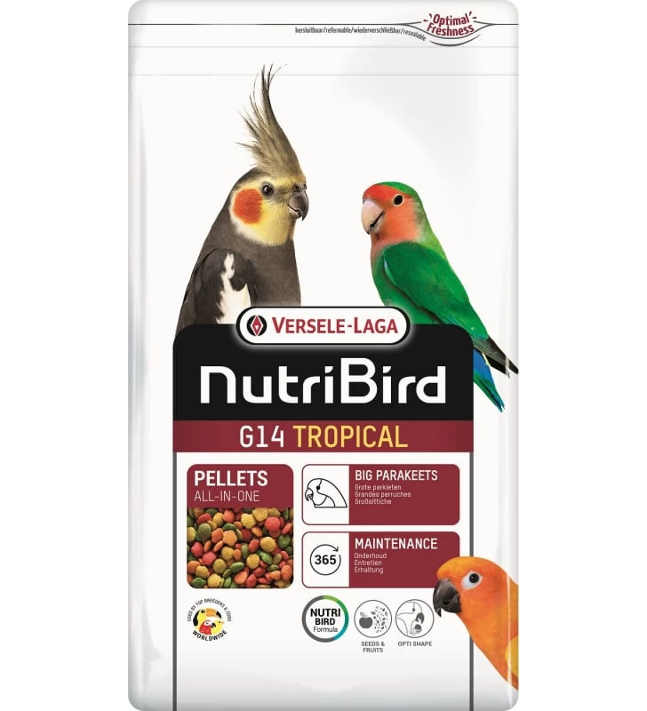 MANGIME ESTRUSO G14 TROPICAL NUTRIBIRD 10KG 4 MANGIME ESTRUSO G14 TROPICAL NUTRIBIRD 10KG - immagine 2