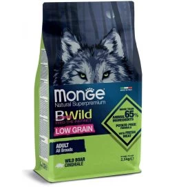 MONGE BWILD CROCCANTINI ALL BREEDS ADULT CINGHIALE