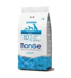 MONGE CROCCANTINI ADULTO ALL BREEDS LIGHT SALMONE