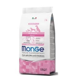 MONGE CROCCANTINI ALL BREEDS ADULTO MAIALE RISO E PATATE