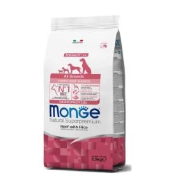 MONGE CROCCANTINI ALL BREEDS PUPPY JUNIOR MANZO RISO