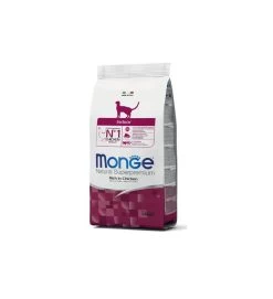 MONGE CROCCANTINI GATTO ADULTO INDOOR AL POLLO 1,5KG