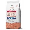MONGE CROCCANTINI MINI PUPPY JUNIOR SALMONE RISO -Negozio Di Animali monge croccantini mini puppy junior salmone riso