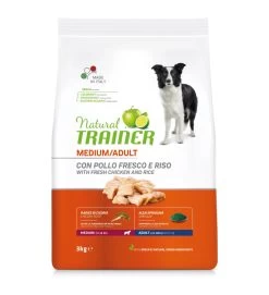 NATURAL TRAINER MEDIUM ADULT AL POLLO