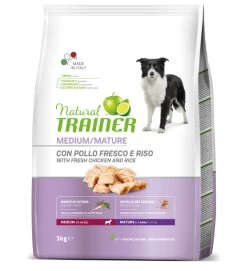 NATURAL TRAINER MEDIUM MATURE CON POLLO