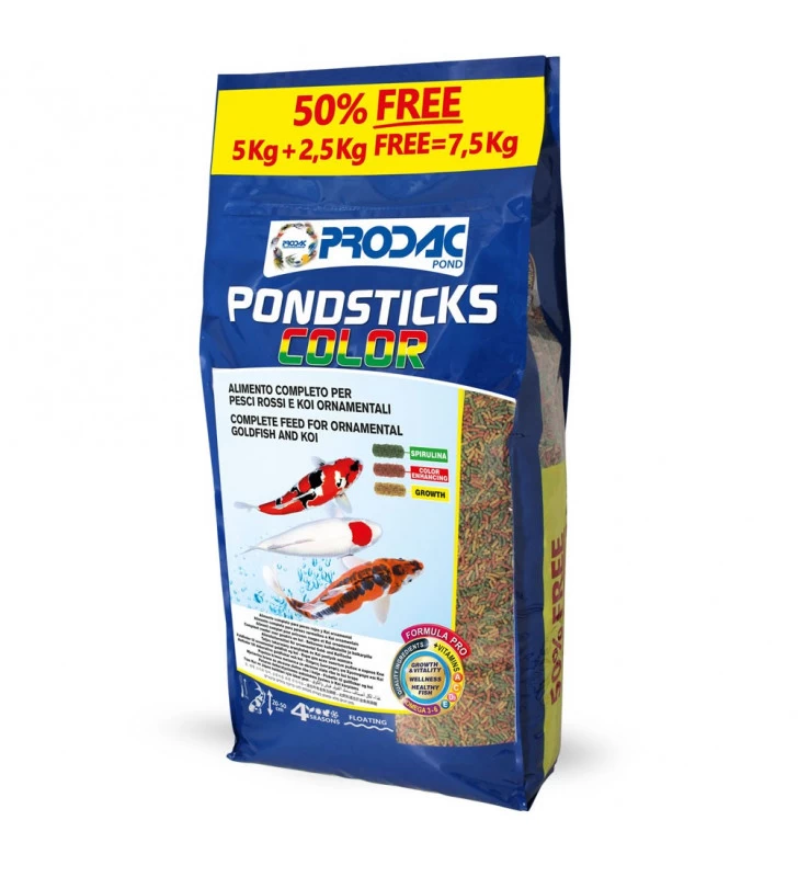 PRODAC PONDSTICKS COLOR MANGIME PER PESCI DA LAGHETTO 5 PRODAC PONDSTICKS COLOR MANGIME PER PESCI DA LAGHETTO - immagine 3