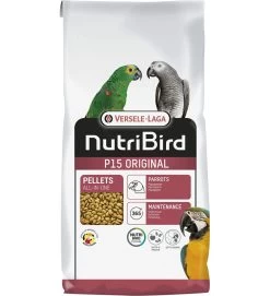 VERSELE LAGA ESTRUSO P15 ORIGINAL NUTRIBIRD 10KG -Negozio Di Animali versele laga estruso p15 original nutribird 10kg 1