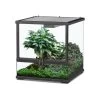 ZOLUX TERRARIO SMART LINE 45X45X45 NERO -Negozio Di Animali zolux terrario smart line 45x45x45 nero